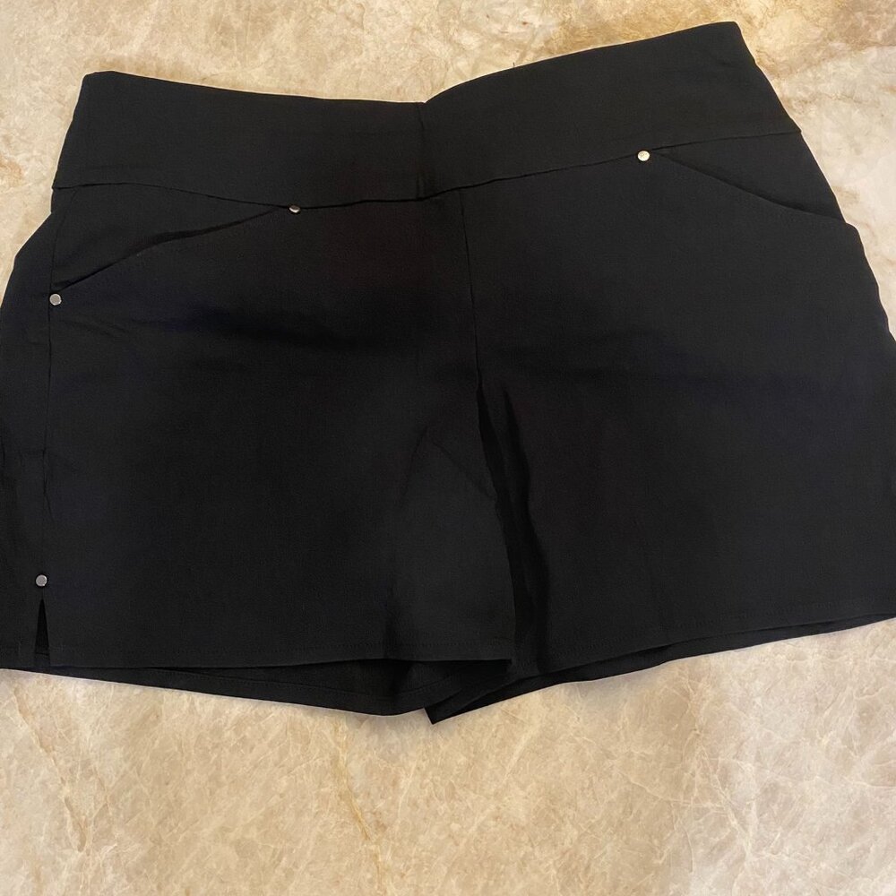 I.N.C. International Concepts®'  Macy's CORE SHORTS pull-on shorts  NEW (Black)